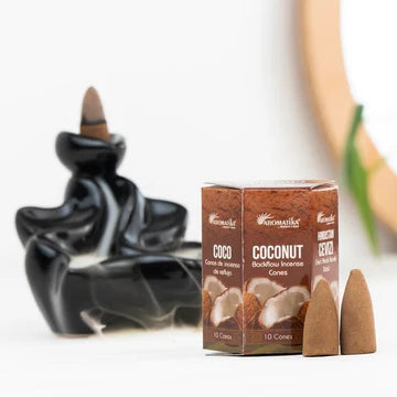 Coconut Backlflow Incense Cones